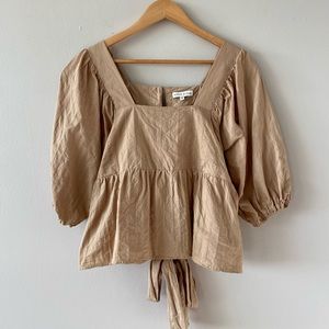 Moon River Puff Sleeve Top